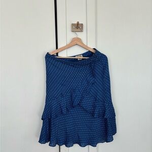 Michael Kors Floral Blue skirt